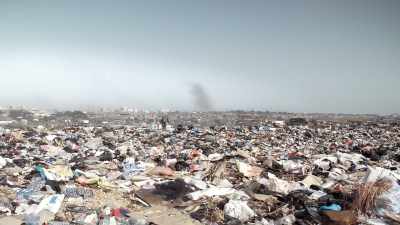 - [Man] I collect plastic, pure water plastic bags. - Welcome to Sodom