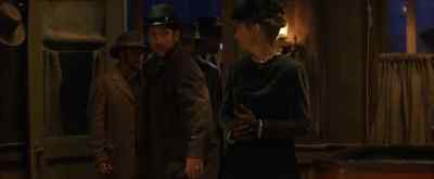 MAN: I heard gunfire.
I came to see what's going on. - Wyatt Earp