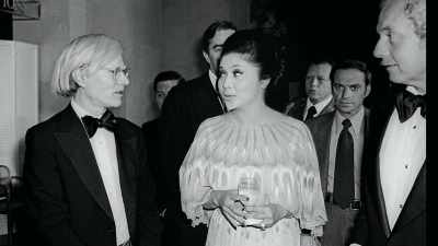[man] Imelda embraced fame
with a passion, - The Kingmaker