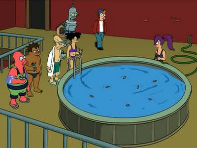 Man, it's hot. - Futurama