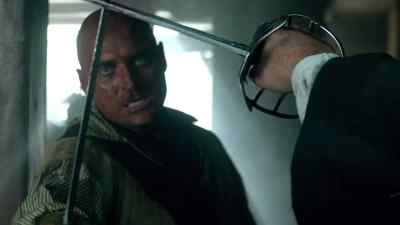 Man:
It's over--
argh! - Black Sails
