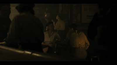-(MAN LAUGHING)
-(INDISTINCT CHATTER) - The Plot Against America