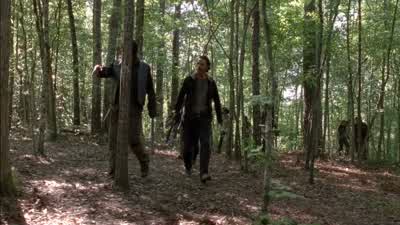 Man: Let's go! - The Walking Dead