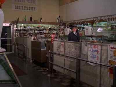 MAN:
Let's see, $1.10 for the razor blades. - The Streets of San Francisco