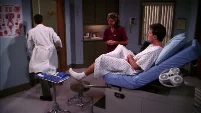 Man, he looks really happy. - Two and a Half Men