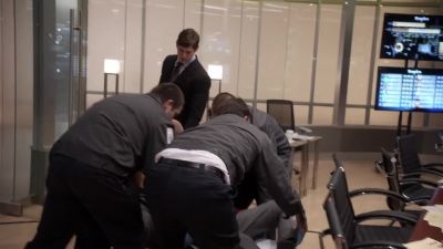MAN: Need you to sign this, sir, - Empire