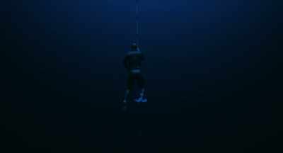 MAN: Ninety down.
ALEXEY: Because I realized - Freediver