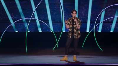 Man nipples, they just
absolutely dominate a conversation. - Hannah Gadsby's Gender Agenda