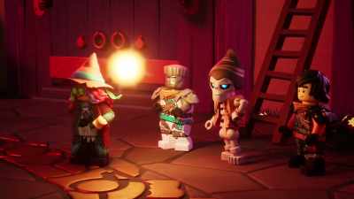 Man, none of this stuff
is Administration-approved, - LEGO Ninjago: Dragons Rising