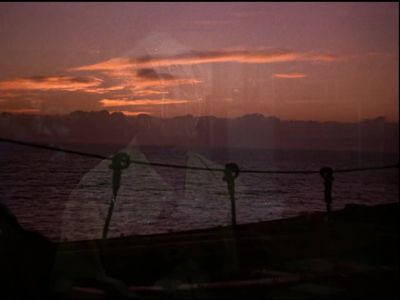 Man (on loudspeaker):
Attention, please, - The Love Boat
