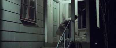 MAN: (ON P.A.)
Now boarding flight 435. - The House That Jack Built