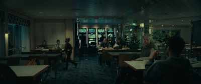 [man on PA] All passengers, please prepare
passports and documentation. - Paradise