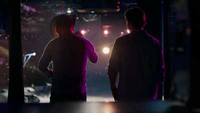 Man on PA:
And now returning to the stage - Almost Paradise