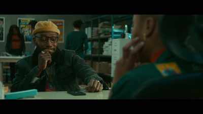 MAN ON PHONE:
I'm a white person and I'm-- - Woke