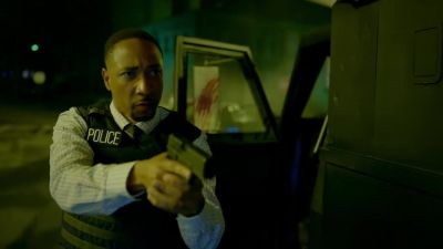           [man on radio]
      Onboard to dispatch. - Black Lightning