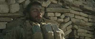 MAN ON RADIO:
What's your position, over? - The Wall