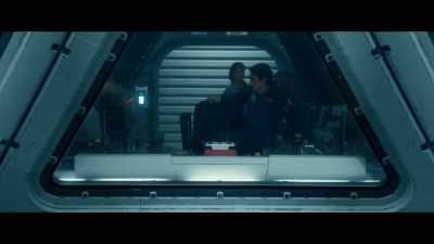 MAN: (ON SPEAKERS)
All crews report to stations - Geostorm