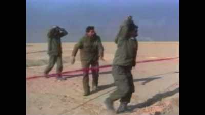 [man on TV] Three
Iraqi soldiers today - Never Look Away