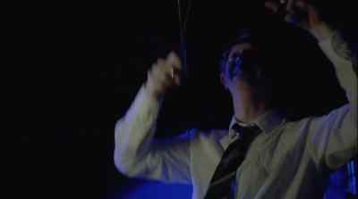 (Man on TV) 'Yeah! Yeah, man, yeah.
I'm going to get her.' - Evil Ed