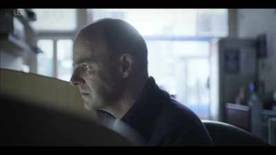 MAN ON VIDEO CLIP:
'Dressed as a workman, - Hatton Garden