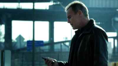 MAN [OVER RADIO]:
Take them out and get the boy. - Nikita