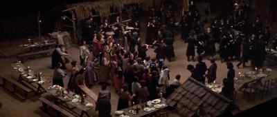 MAN: Quiet down! - Fiddler on the Roof