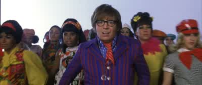 MAN: Quiet, everybody. - Austin Powers in Goldmember