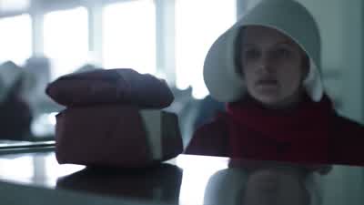 Man: Saved it for you. - The Handmaid's Tale