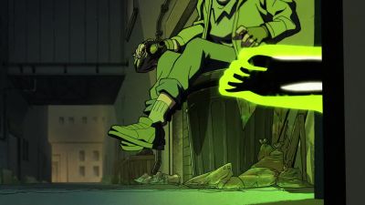 [man screaming] - Creature Commandos