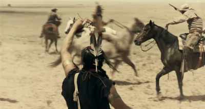 [man screams triumphantly] - The Ballad of Buster Scruggs