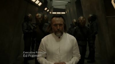 MAN: SHEPHERD EN ROUTE
TO BRIDGE. - The 100