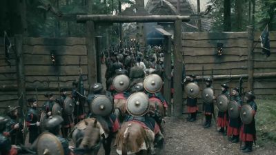 [man shouting orders] - Vikings