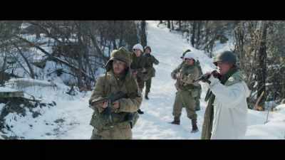 (man shouting) - Battle of the Bulge: Winter War