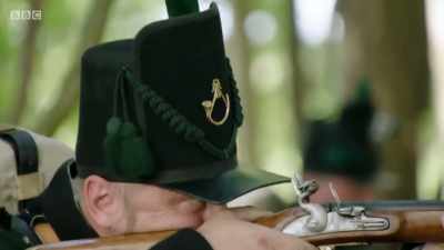 MAN SHOUTS ORDERS - Sword, Musket & Machine Gun: Britain's Armed History