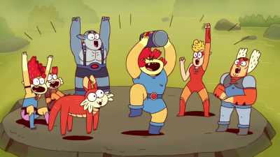 [man singing] - ThunderCats Roar