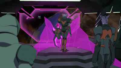 [man] Sir, cannons aimed at Voltron. - Voltron: Legendary Defender