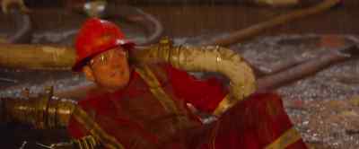 Man: Something came up.
Something came up
through the well! - Monster Trucks