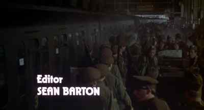 MAN:
Sorry, lads, mind your backs. Gangway. - Eye of the Needle