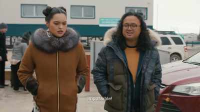 (man speaking french) - North of North