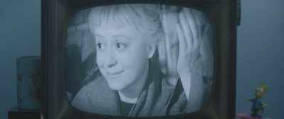 [man speaking in Italian
on television] - In Search of Fellini