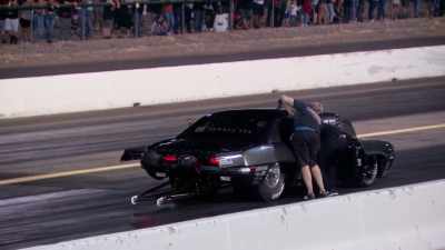 [man speaking] - Street Outlaws No Prep Kings Team Attack