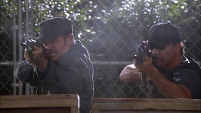[ MAN SPEAKING SPANISH ] - Burn Notice