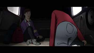 (man speaks Russian) - Flee