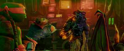 Man, stop this kumbaya,
I-love-each-other stuff. - Teenage Mutant Ninja Turtles: Mutant Mayhem