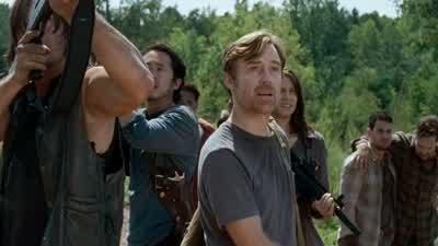 Man: Stop right there. - The Walking Dead