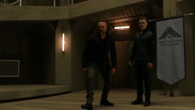 MAN: TAKE IT EASY.
NICE AND SLOW. - The 100