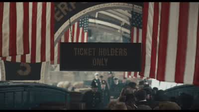 MAN: The day and date on your ticket. - Peaky Blinders