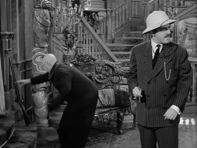 Man the guns.
Pass the ammunition. - The Addams Family