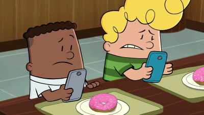 Man, the only thing worse
than dentists are ghosts. - The Epic Tales of Captain Underpants