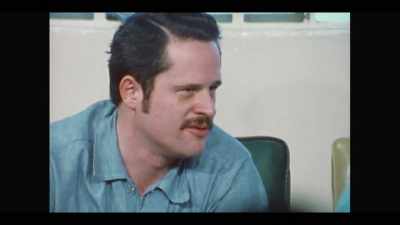 MAN:
The woman that I was with, - I'll Be Gone in the Dark